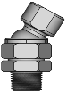 Swivel Adapter (1" male to 1" female)